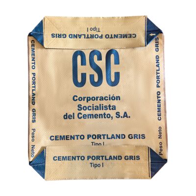 品質  Moisture Proof PP Woven Valve Bag for Heavy Duty 50kg Cement Packaging 工場