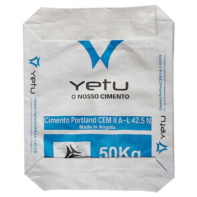 高力編まれたPP弁はパテのギプスの包装のために最下ブロックを袋に入れる