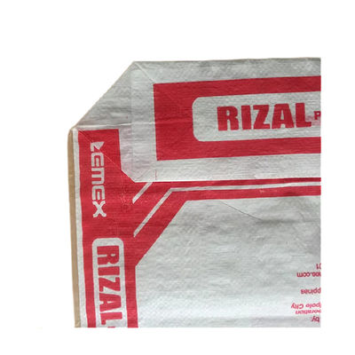 広告の星50KG 40KG 25KGのセメント袋は最下の編まれたPP弁袋を妨げる