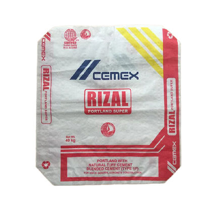 熱い販売25KG 40KG 50KGの広告の星は最下袋のセメント弁を妨げるためにPPを袋に入れるセメント袋を袋に入れる