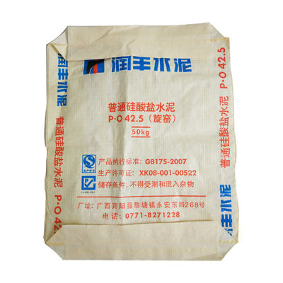 25KG 40KG 50KGの広告の星は粉にされた商品のためのPPによって編まれた袋を薄板にした