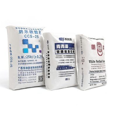 20kg 25kg プラスチックのPP 織物ブロック 底弁 セメントバッグ PP バルブ スクウェア 底弁 バッグ
