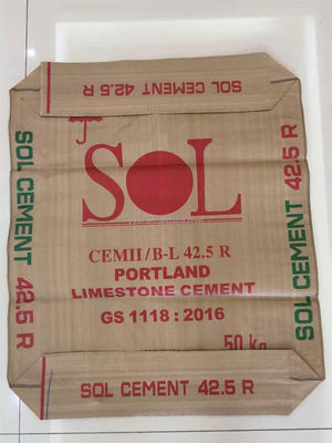 25KG 40KG 50KG PP織物袋 セメント袋 空のセメント袋 PPバルブ袋