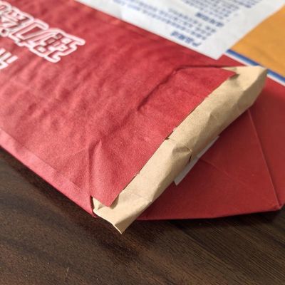 3層80GSM紙&1層フィルム紙 包装袋 20kg 25kg 収納式袖付き