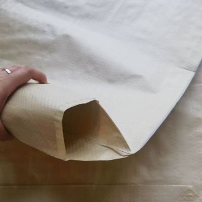 50x64x11cm 85GSM ((65GSM+20GSM) セメント建材の詰め込みのためのプラスチック包装袋