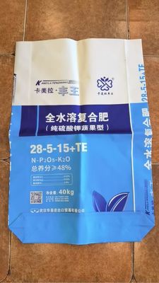Bopp印刷と11-25gmラミネート 異なる用途のためのカスタマイズ可能な肥料包装袋