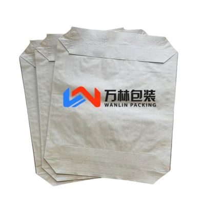 50x60x10cm 85GSM ((65GSM+20GSM) セメント建材の詰め込みのためのプラスチック包装袋