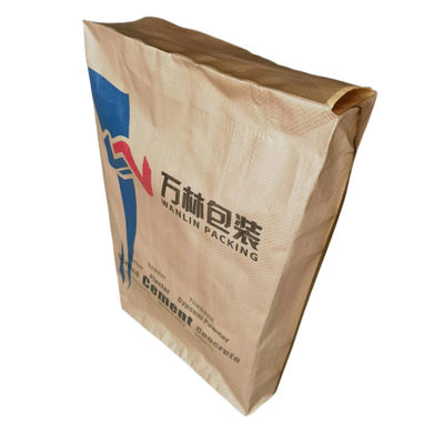 表面印刷 防湿 PP 織物セメント袋 20kg 25kg 40kg 50kg パッケージ
