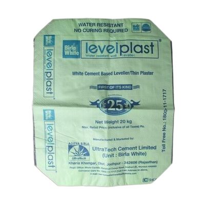 空ブロック ボトムバルブ バッグ セメント 20kg 25kg 40kg 50kg PP 素材 1-4 色 サイド 強い