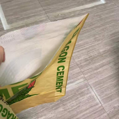 25 KG 40 KG 50 KG セメント袋 織りバッグ 空のセメントバッグ PPバルブバッグ 産業用およびフレキソ印刷用