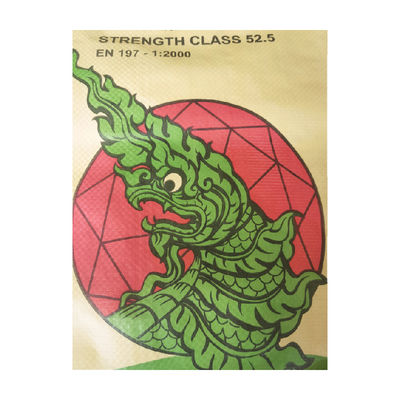 25 KG 40 KG 50 KG セメント袋 織りバッグ 空のセメントバッグ PPバルブバッグ 産業用およびフレキソ印刷用