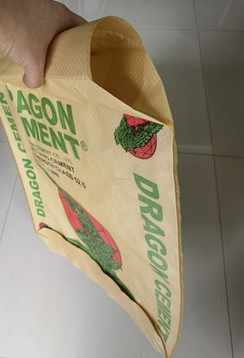 多色ポリ織物 防水型PPセメントバルブ袋 25kg 40kg 50kg 梱包