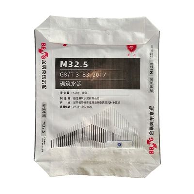 バルブ付きPP織セメント袋 25KG 50KG 防湿