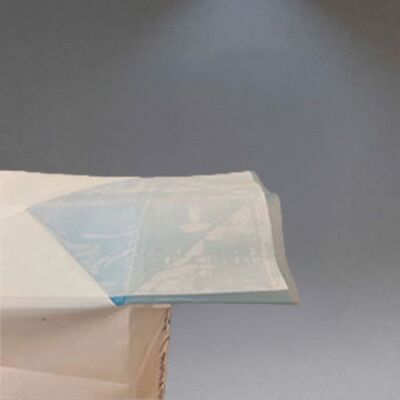 カーボンブラック用25KG高耐久PEバルブバッグ（タックインバルブ付き）