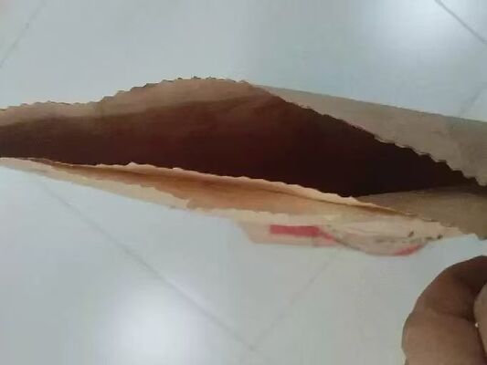 スクウェア・ボトム・オープン・マウスト・クラフト紙袋 ドロマイト粉末包装用にカスタマイズ可能