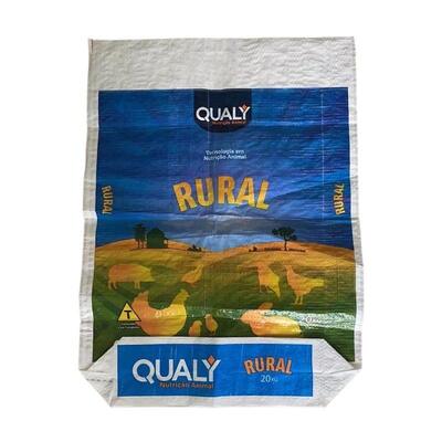 動物用飼料袋 BOPP 印刷 オープン トップ スクエア ボトム 防水 PP 織物袋 ペット用食品