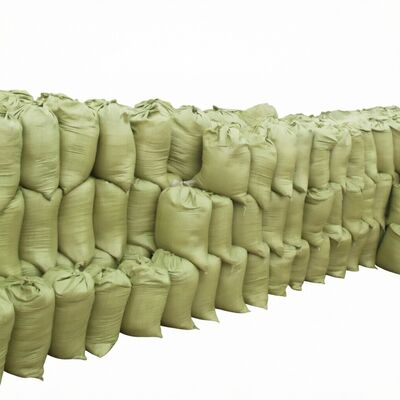 UV耐性土嚢 50LB 25kg 50kg PP織り袋 土木・農業用
