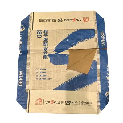 20KG 25KG 40KG セメント乾燥混合物パッケージのための内部の紙インナーを持つPP織物バルブバッグ